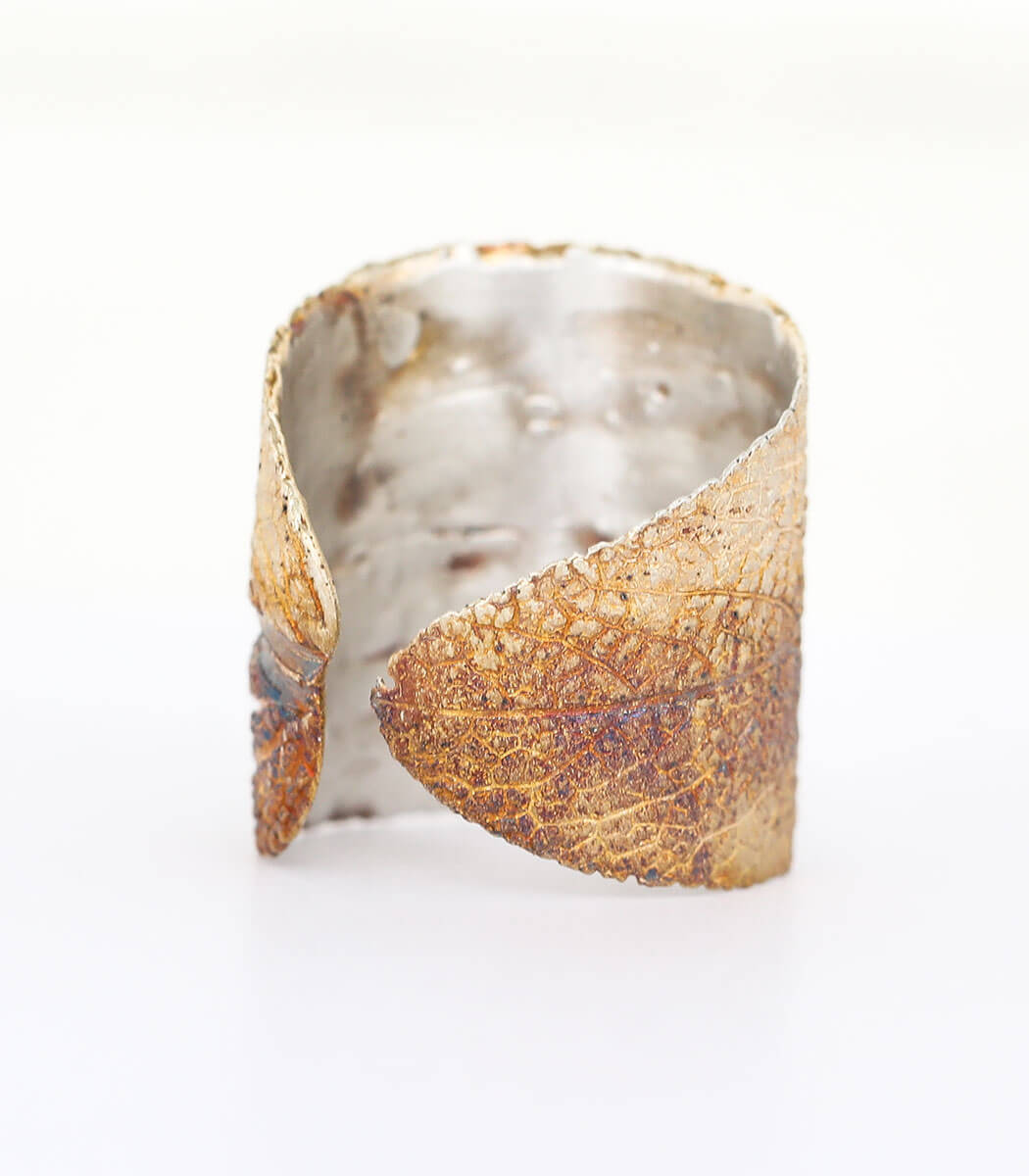 Silber Ring Salbei Gr.54