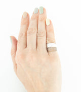 Silber Ring Salbei Gr. 49