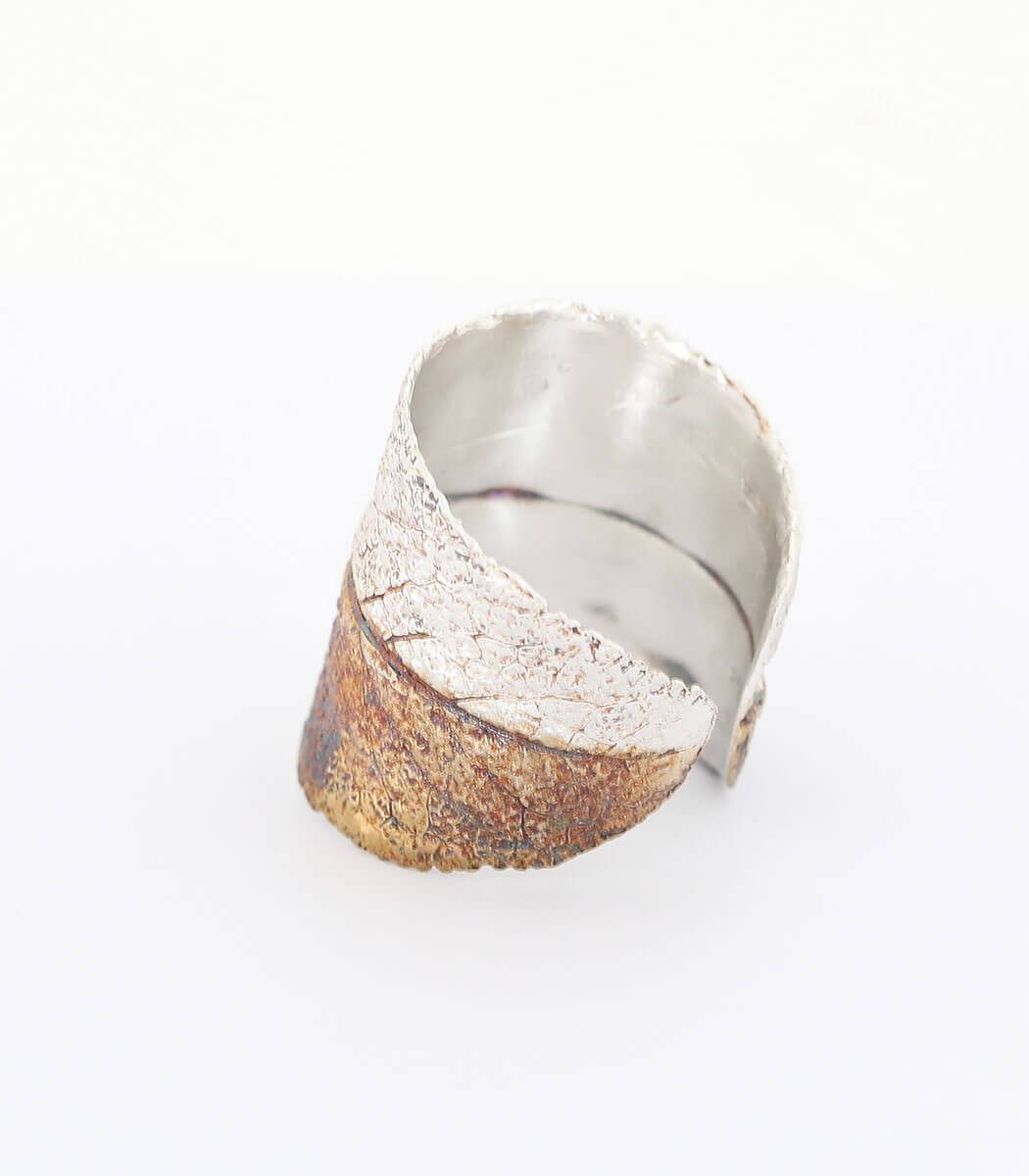 Silber Ring Salbei Gr. 52