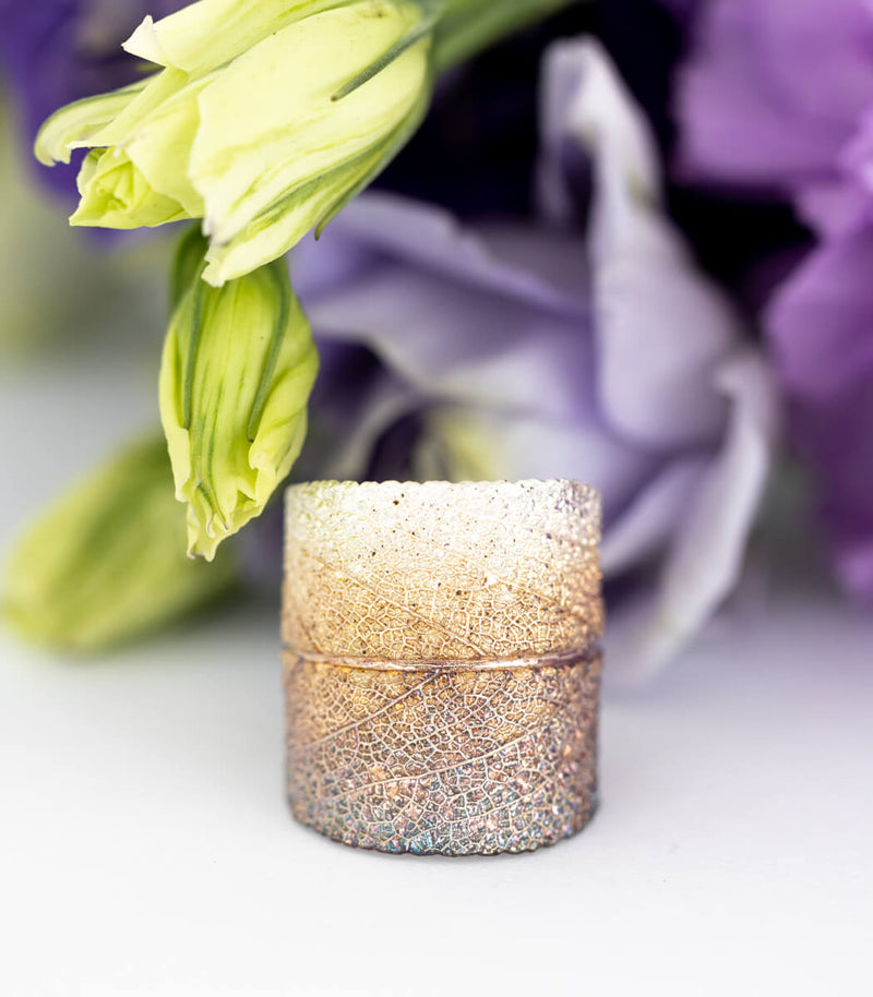 Silber Ring Salbei Gr. 61