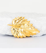 Gold Anhänger Brennnessel
