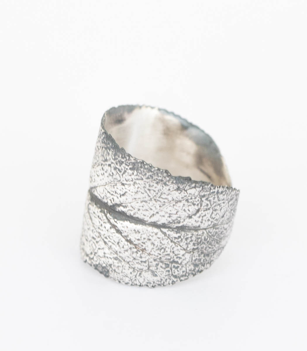 Silber Ring Salbei Gr. 51