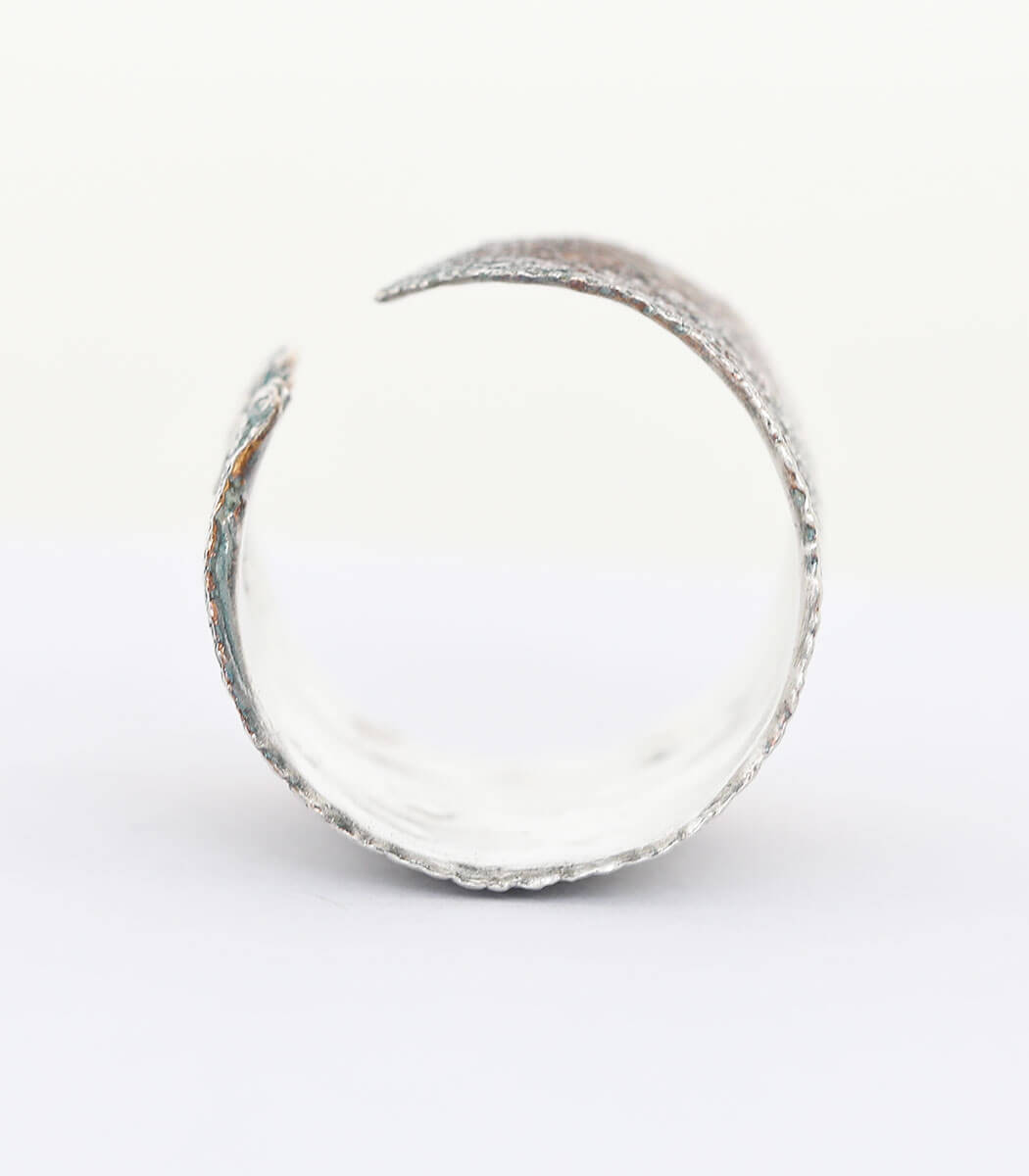 Silber Ring Salbei Gr.53