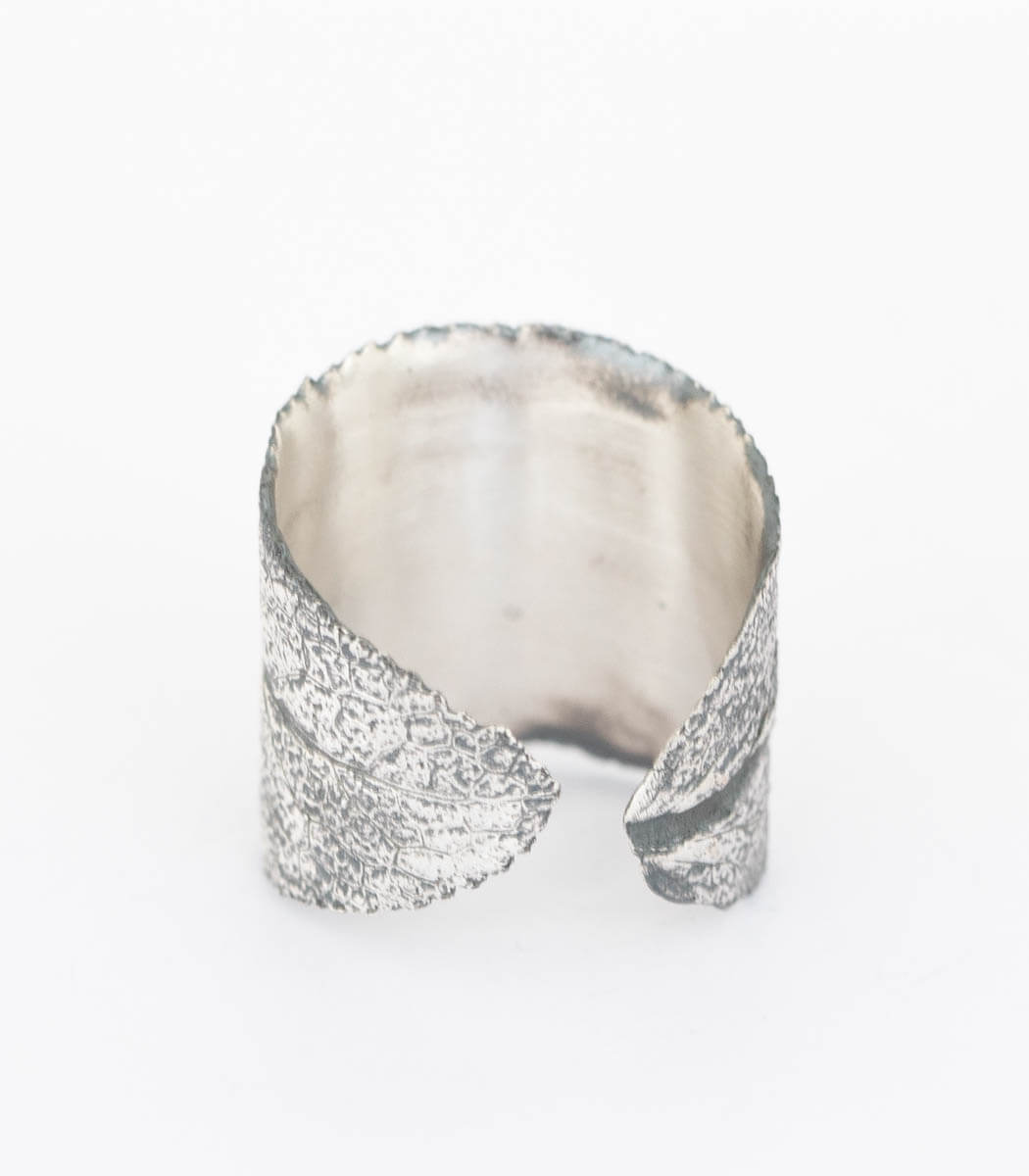 Silber Ring Salbei Gr. 51