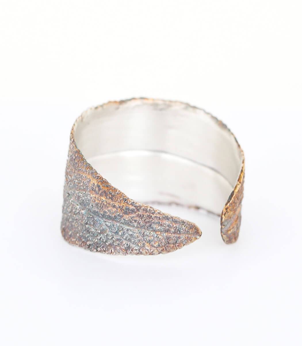 Silber Ring Salbei Gr. 56