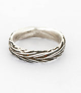 Silber Ring Gräser Gr. 55