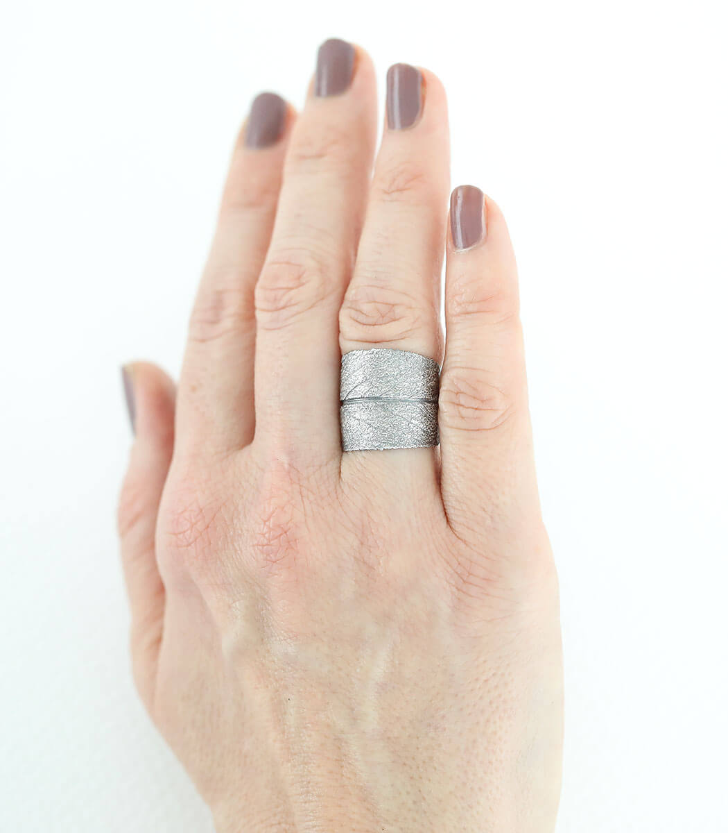 Ring Silber Salbei Gr. 57