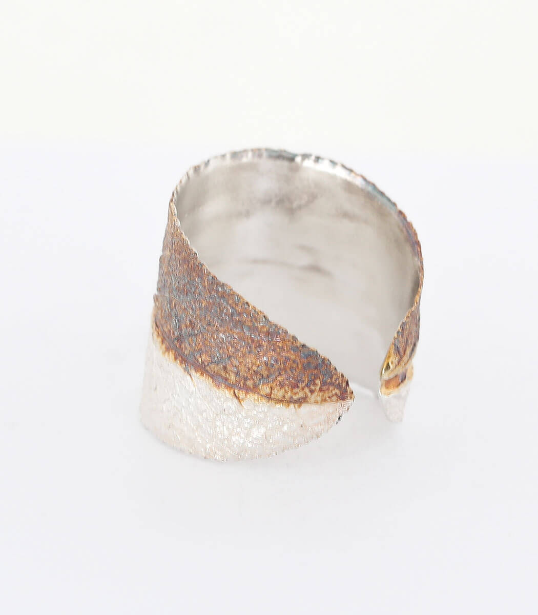 Silber Ring Salbei Gr. 56