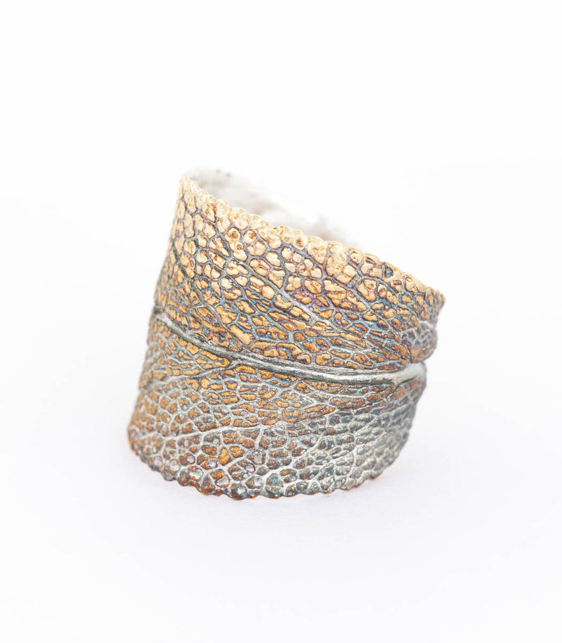 Silber Ring Salbei Gr.54