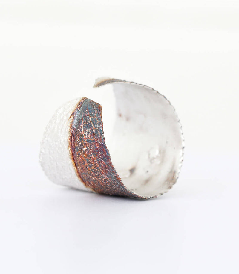Silber Ring Salbei Gr. 53
