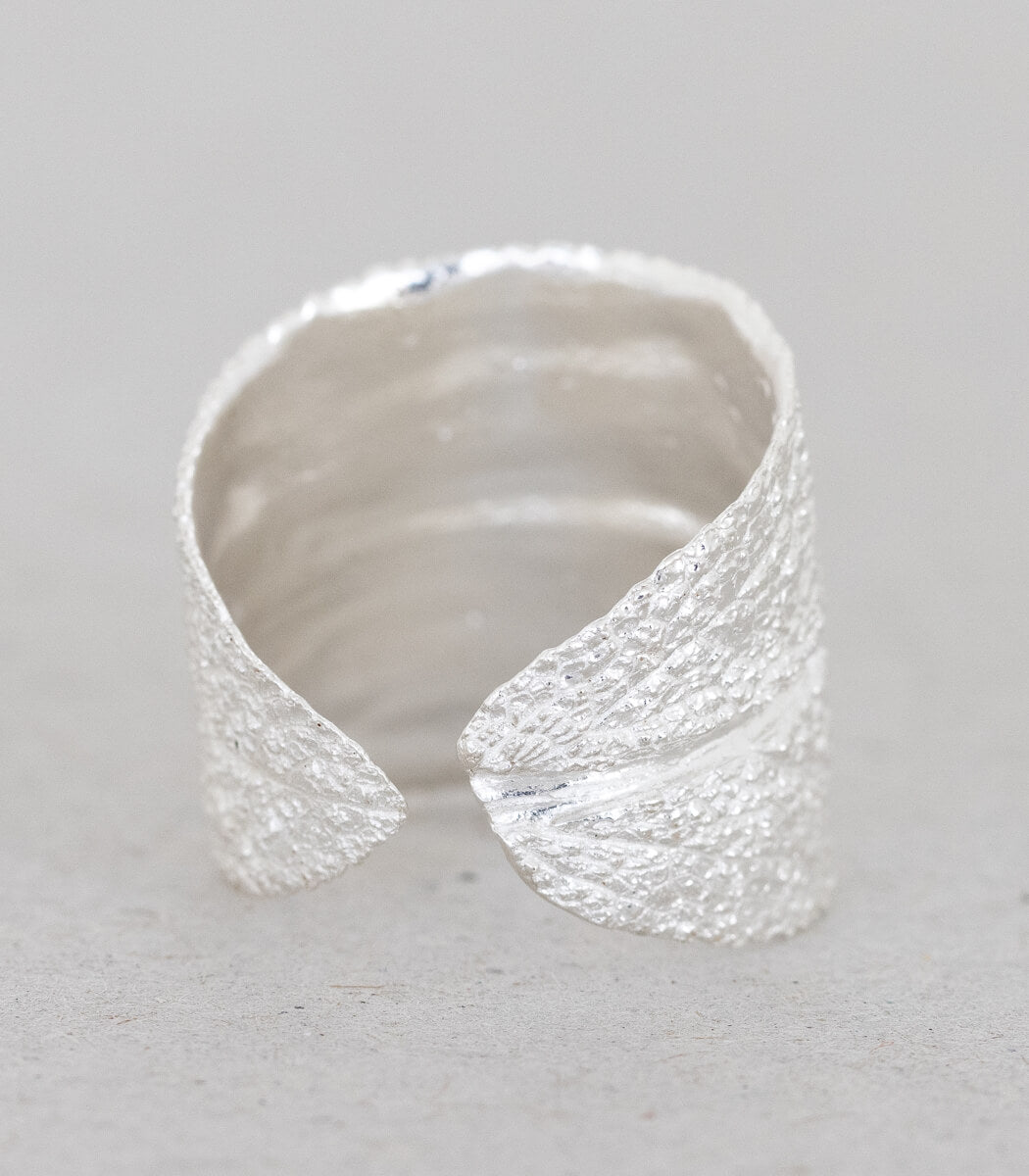 Silber Ring Salbei Gr.54