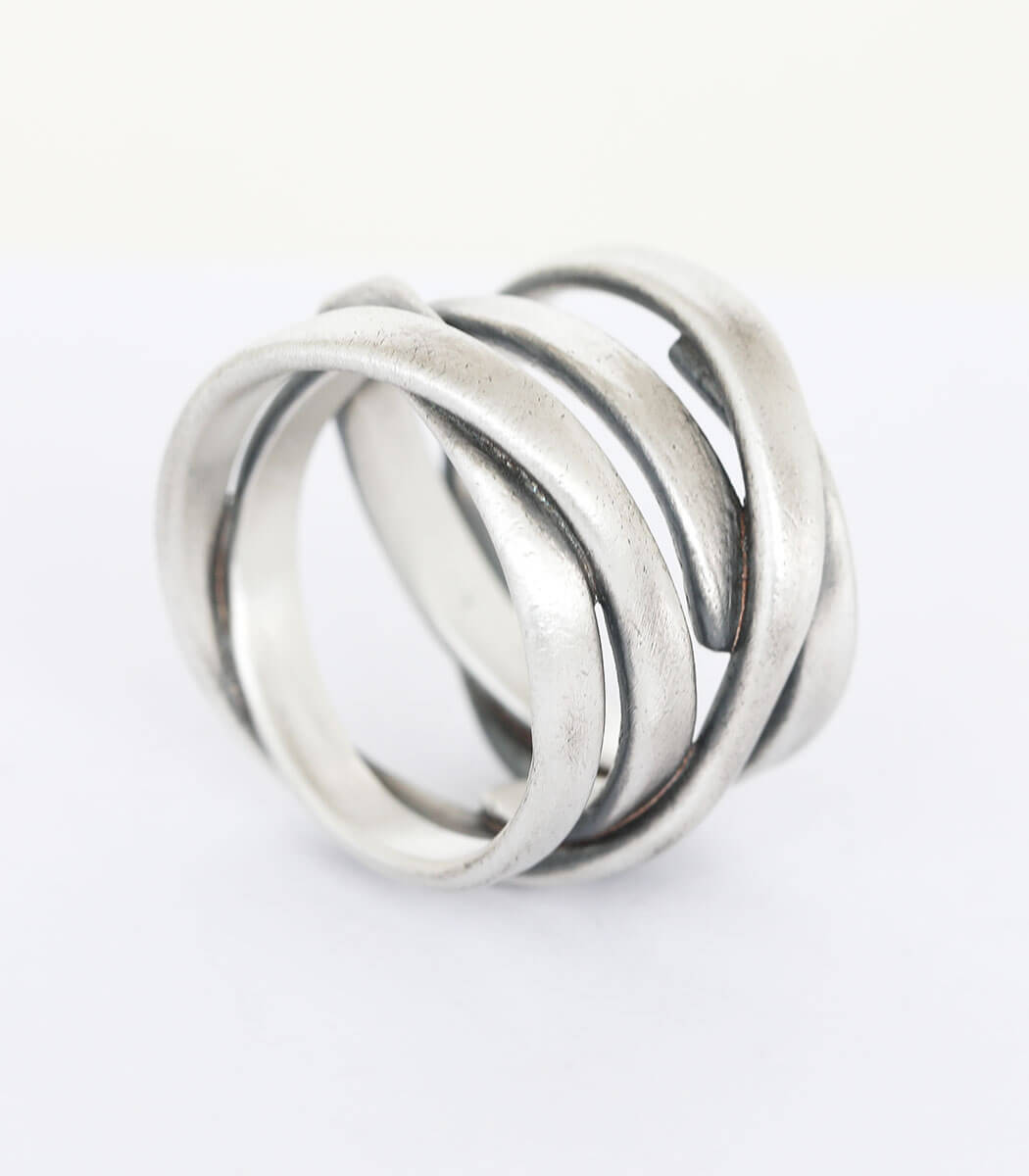 Silber Ring Liane Gr.63