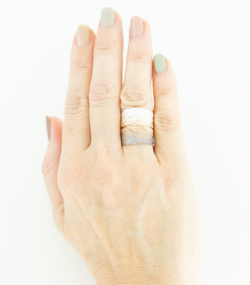 Silber Ring Salbei Gr. 56