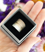 Silber Ring Salbei Gr. 60