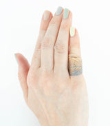 Silber Ring Salbei Gr. 52