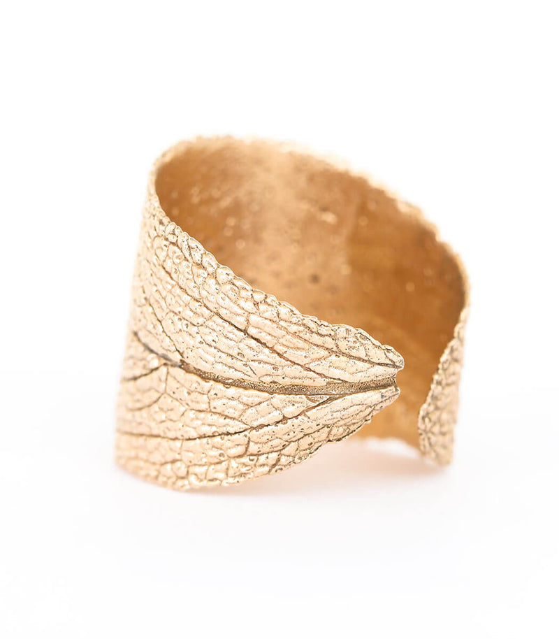 Bronze Ring Salbei Gr. 63