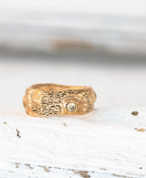 Bronze Ring Seeigel Gr. 56