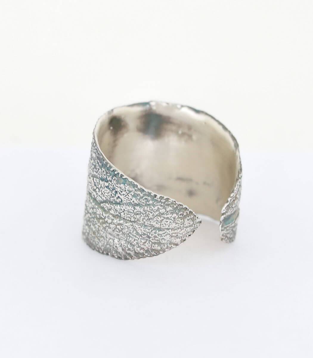 Silber Ring Salbei Gr. 52