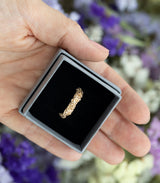 Bronze Ring Korallenstruktur Gr. 58