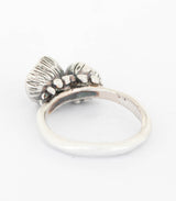 Silber Ring Blütenkelch Gr. 54