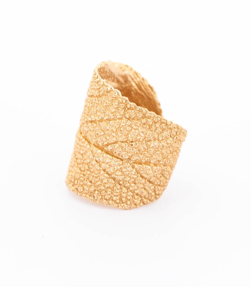 Bronze Ring Salbei Gr. 52
