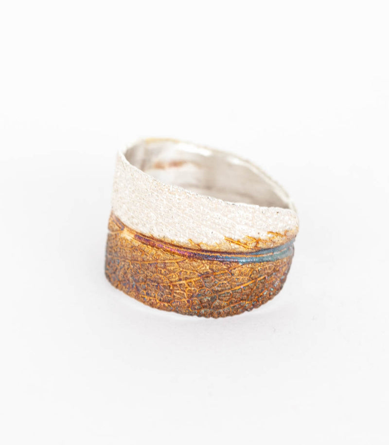 Silber Ring Salbei Gr.54
