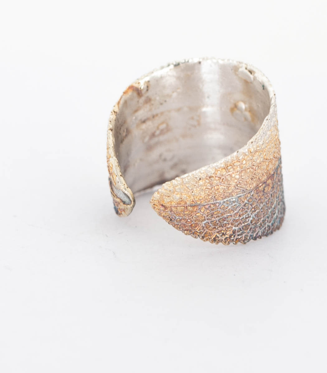 Silber Ring Salbei Gr. 57