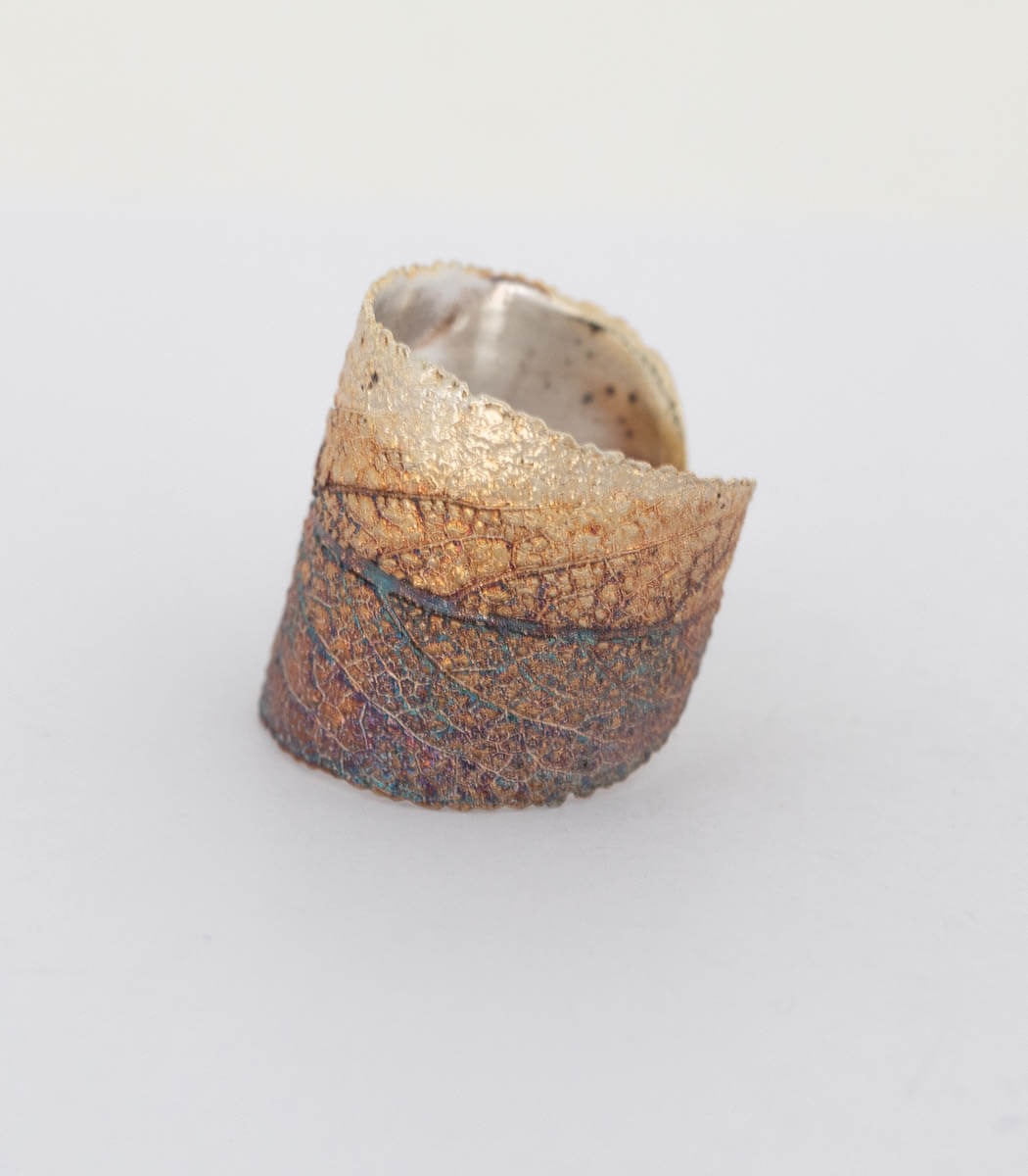 Silber Ring Salbei Gr. 50