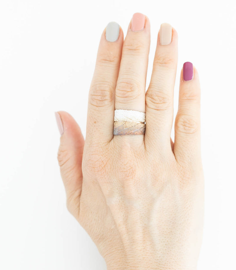 Silber Ring Salbei Gr.60