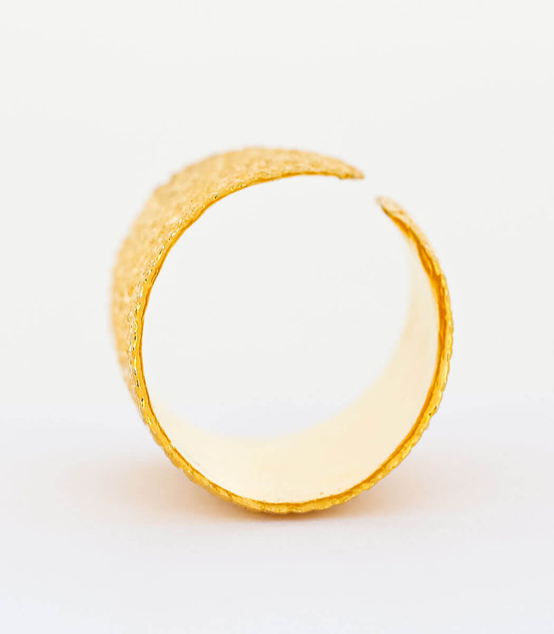 Ring Gold Salbei Gr. 50