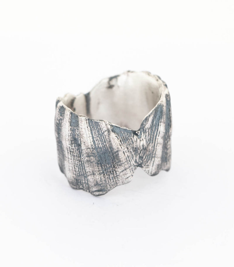 Silber Ring Muschel Gr.54