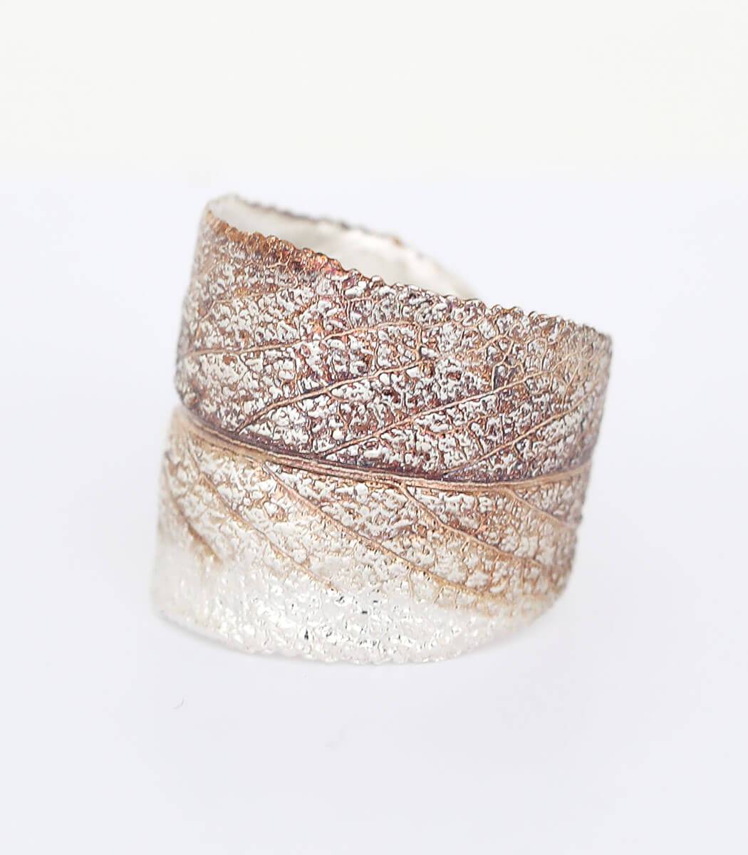 Silber Ring Salbei Gr. 52