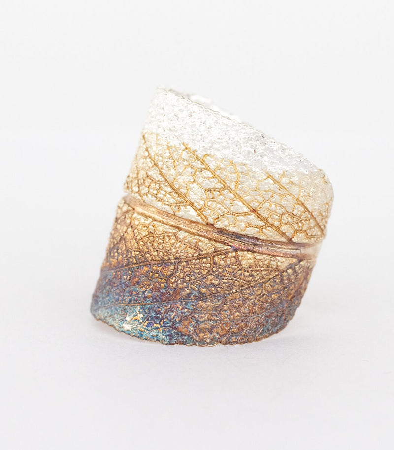 Silber Ring Salbei Gr. 68