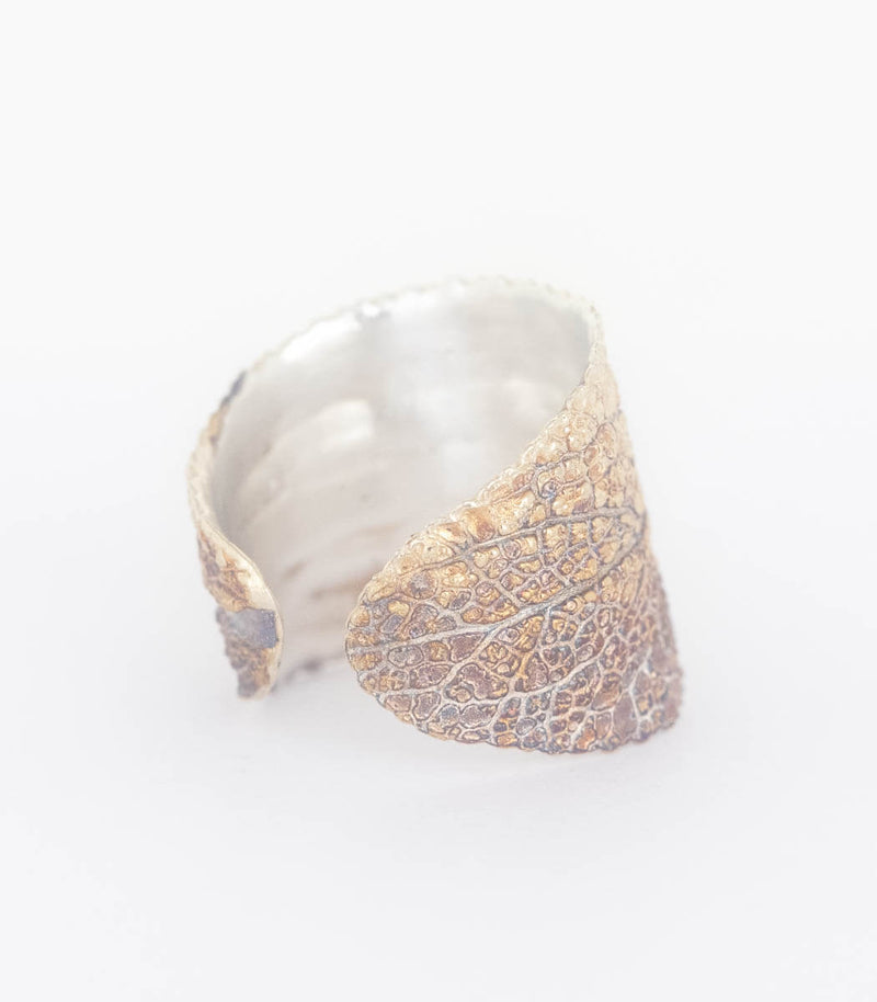Silber Ring Salbei Gr. 46