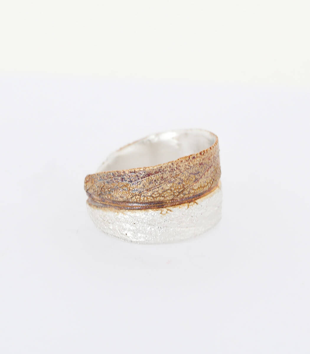 Silber Ring Salbei Gr. 61