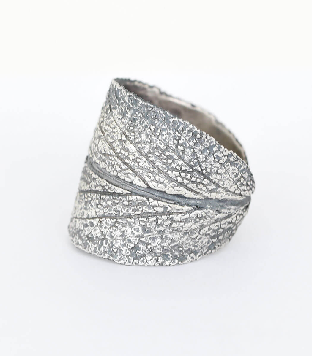 Silber Ring Salbei Gr.60