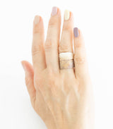 Silber Ring Salbei Gr.58