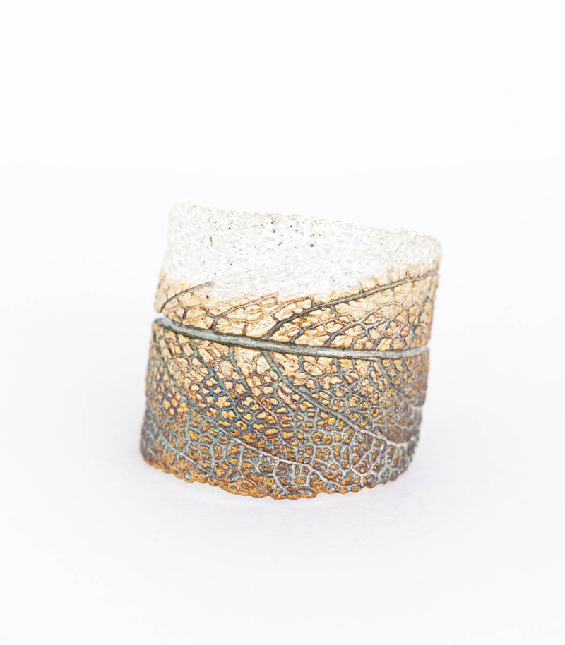 Silber Ring Salbei Gr.54