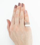 Silber Ring Salbei Gr. 48