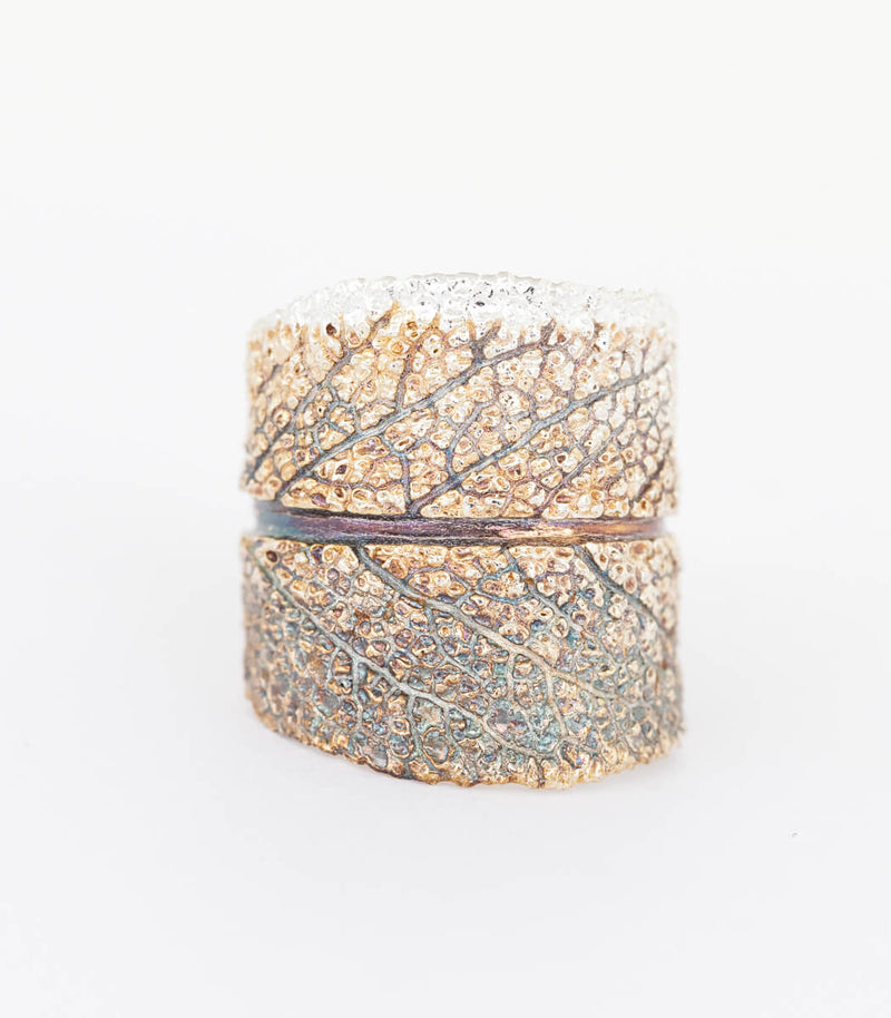 Silber Ring Salbei Gr. 52