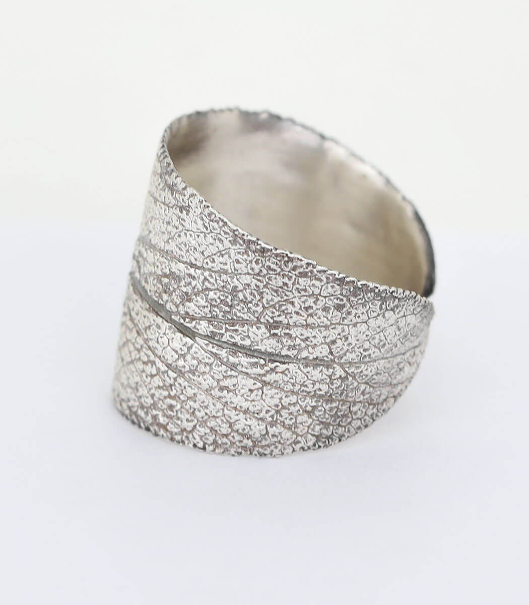 Silber Ring Salbei Gr. 61