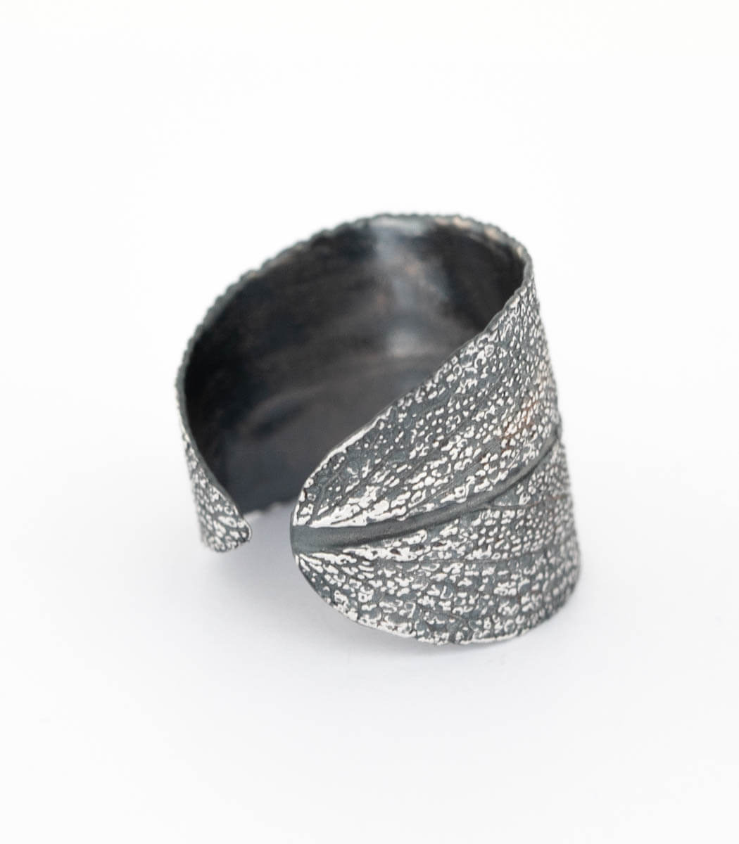 Silber Ring Salbei Gr.58