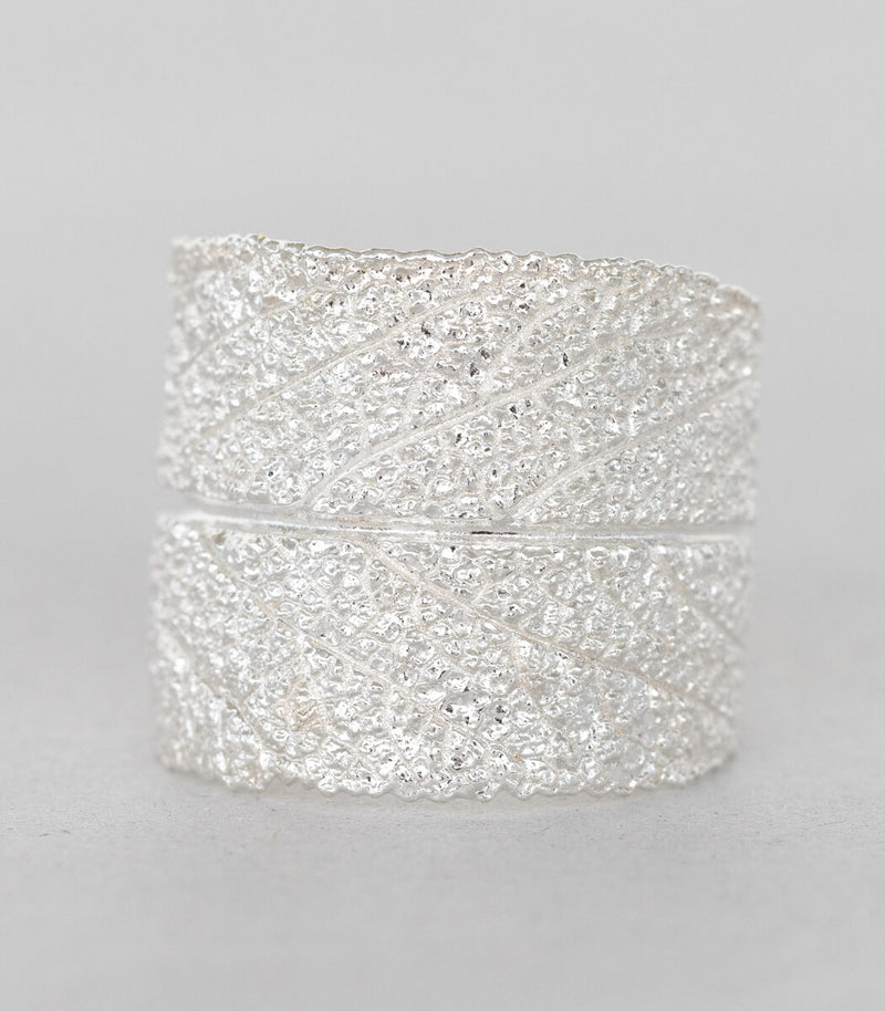 Silber Ring Salbei Gr. 53
