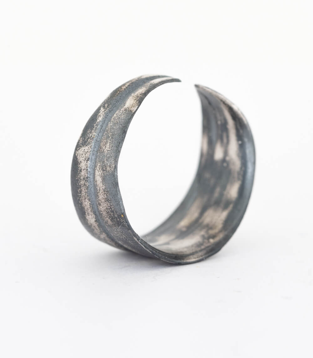 Silber Ring Olive Gr. 56