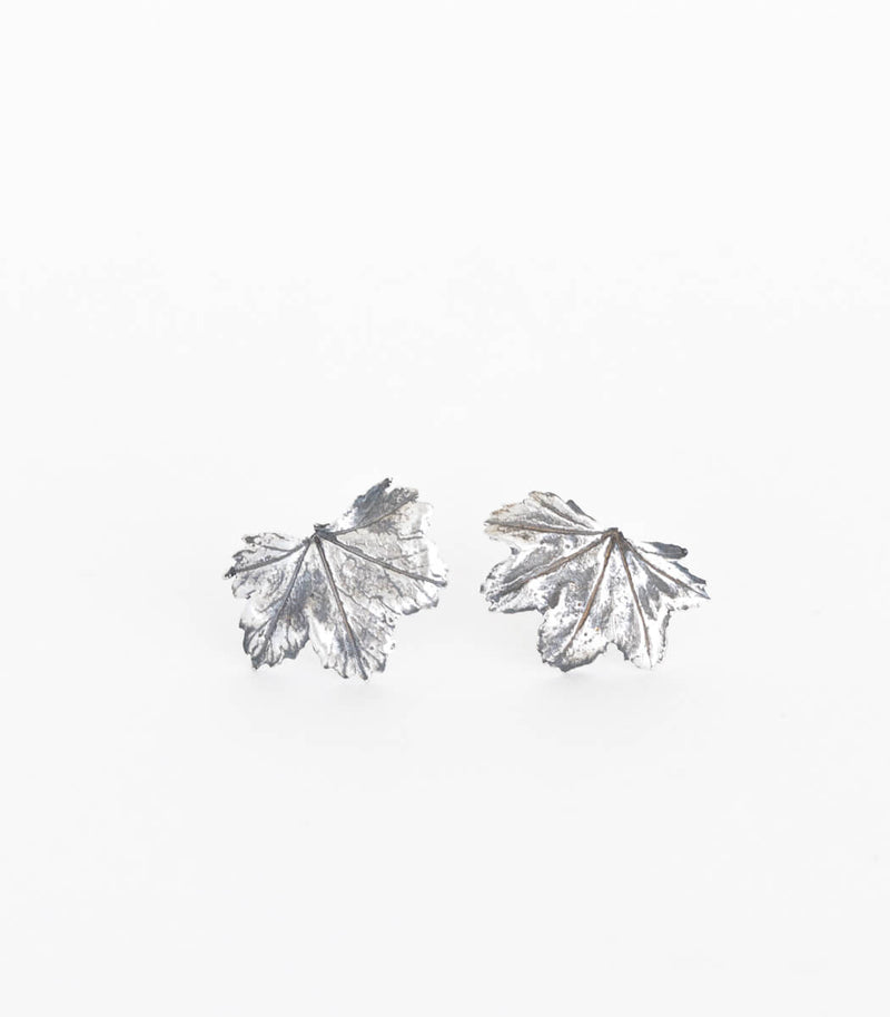 Silber Ohrstecker Frauenmantel