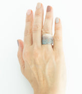 Silber Ring Salbei Gr.58