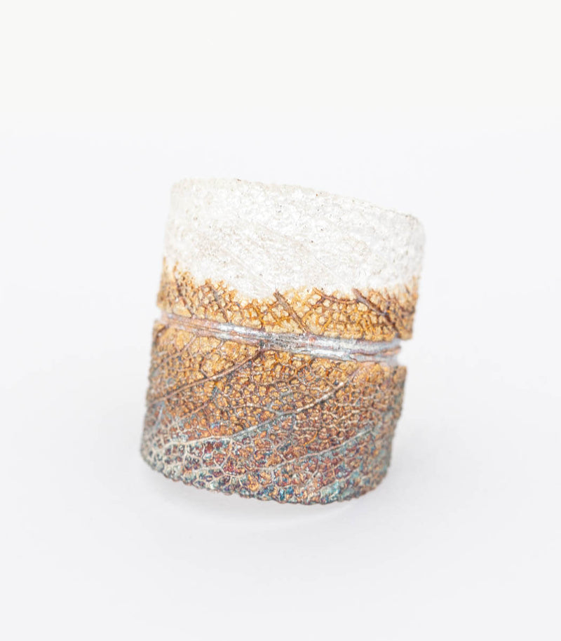 Silber Ring Salbei Gr.54