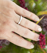 Silber Ring Natural Gr. 55
