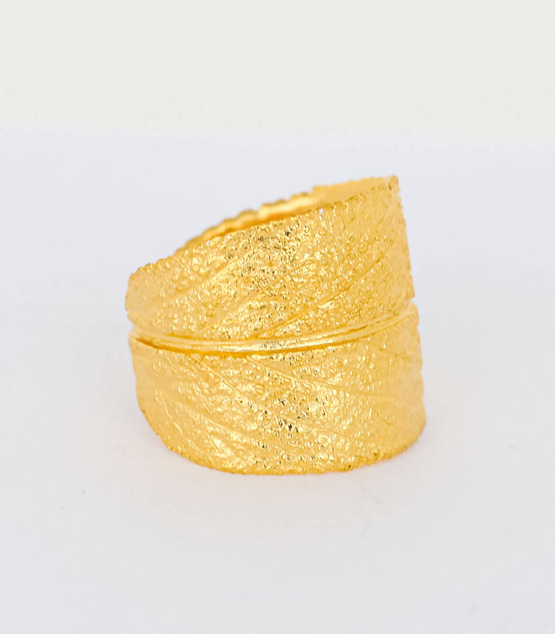 Gold Ring Salbei Gr. 56