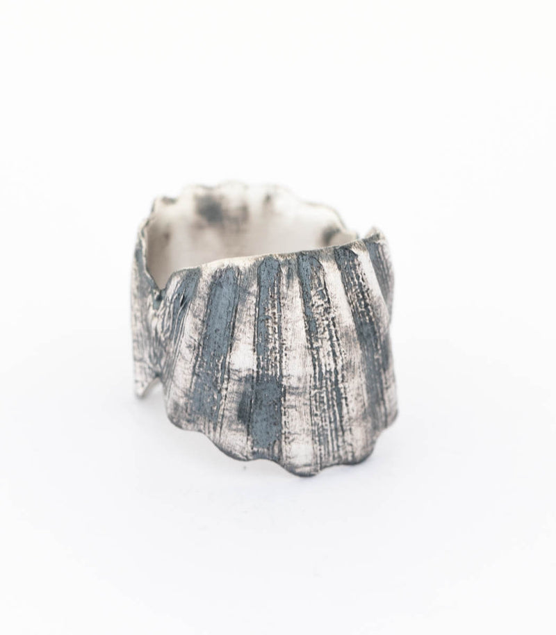 Silber Ring Muschel Gr.54